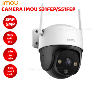 Camera WIFI IMOU Cruiser S31FEP/S51FEP Xoay 360 Ngoài Trời Giá Rẻ - Bảo hành 2 năm CHÍNH HÃNG
