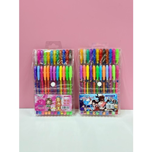 24 Cây Bút Nhũ Kim Tuyến Trẻ Em Đủ Màu Bút Nhũ 24 Màu Giá Rẻ