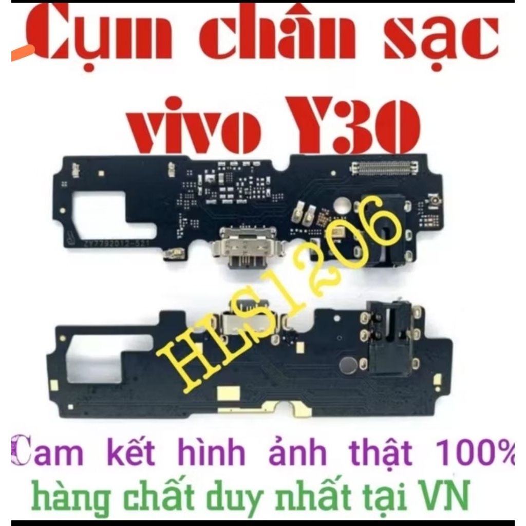 Bo mạch sạc Vivo Y30 / Chân sạc Vivo Y30 bảo hành đổi mới