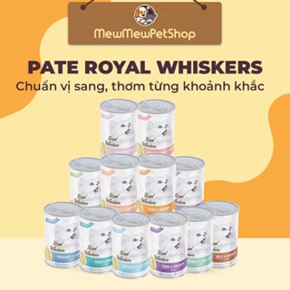 Pate lon Royal Whiskers Thức ăn hỗn hợp hoàn chỉnh dành cho mèo 400g