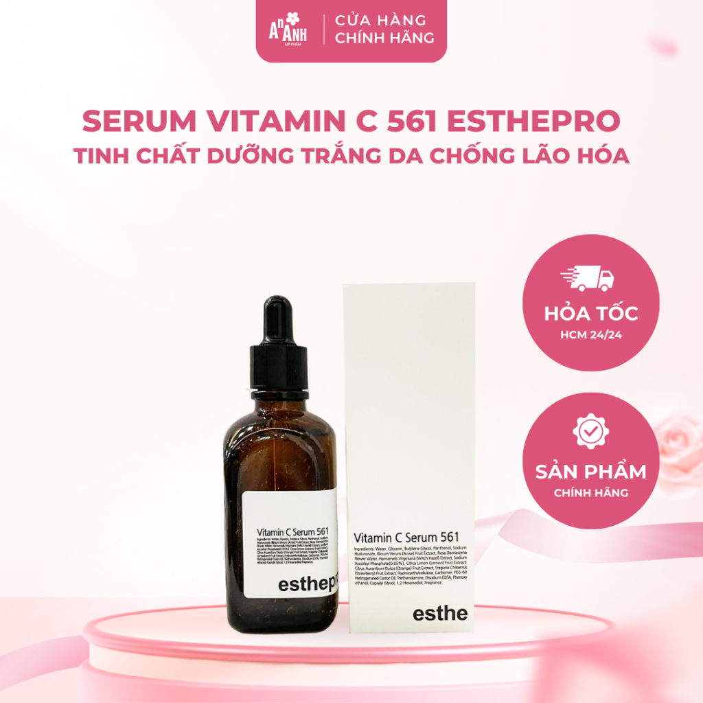 Serum Dưỡng Trắng Vitamin C 561 Esthepro 150ml