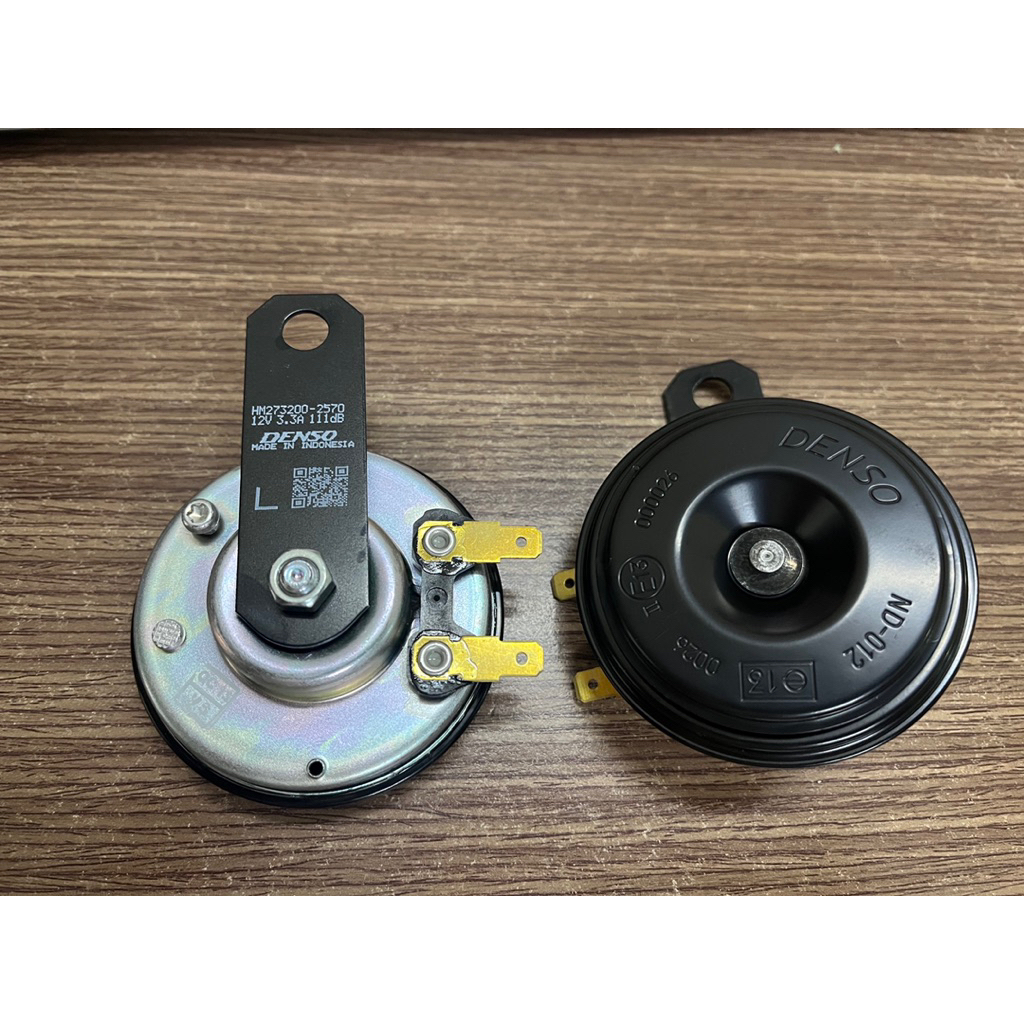 [LEDT2 ISOP] Còi đĩa Denso chính hãng 12V - Made in Indonesia