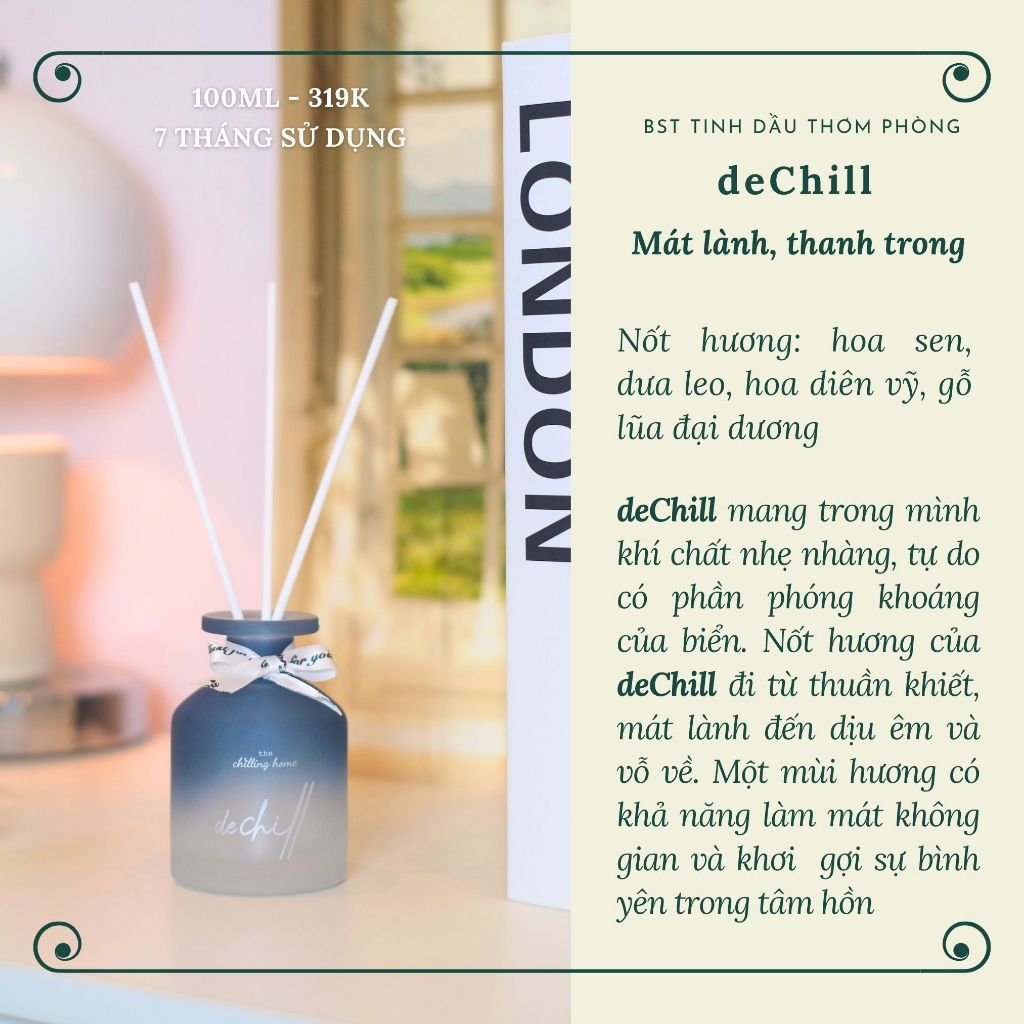 Tinh Dầu Thơm Phòng DeChill
