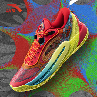 ANTA Nam Shock Wave 6 Giày bóng rổ Basketball Shoes 1124C1106Q tennis/ pickleball