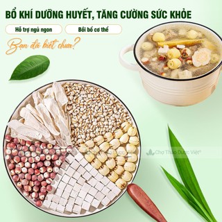 Canh tứ thần, hầm canh hạt sen, y dĩ, bạch linh, khiếm thực, hoài sơn - Chợ Thảo Dược Việt