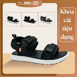 Sandal nam nữ unisex Vento 2 quai ngang NB01B màu đen | Vento  NB01 SD01