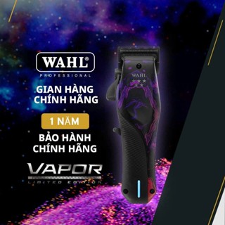 (Tặng cao khô Launch) Tông Đơ Cắt Tóc WAHL VAPOR LIMITED 8000RPM Lưỡi Đơn F32 FADEOUT Chuyên Khung - Fade Bảo Hành 1 Năm