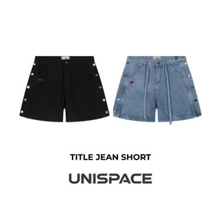 Quần short local brand By Unispace unisex nam nữ Title Jean Short