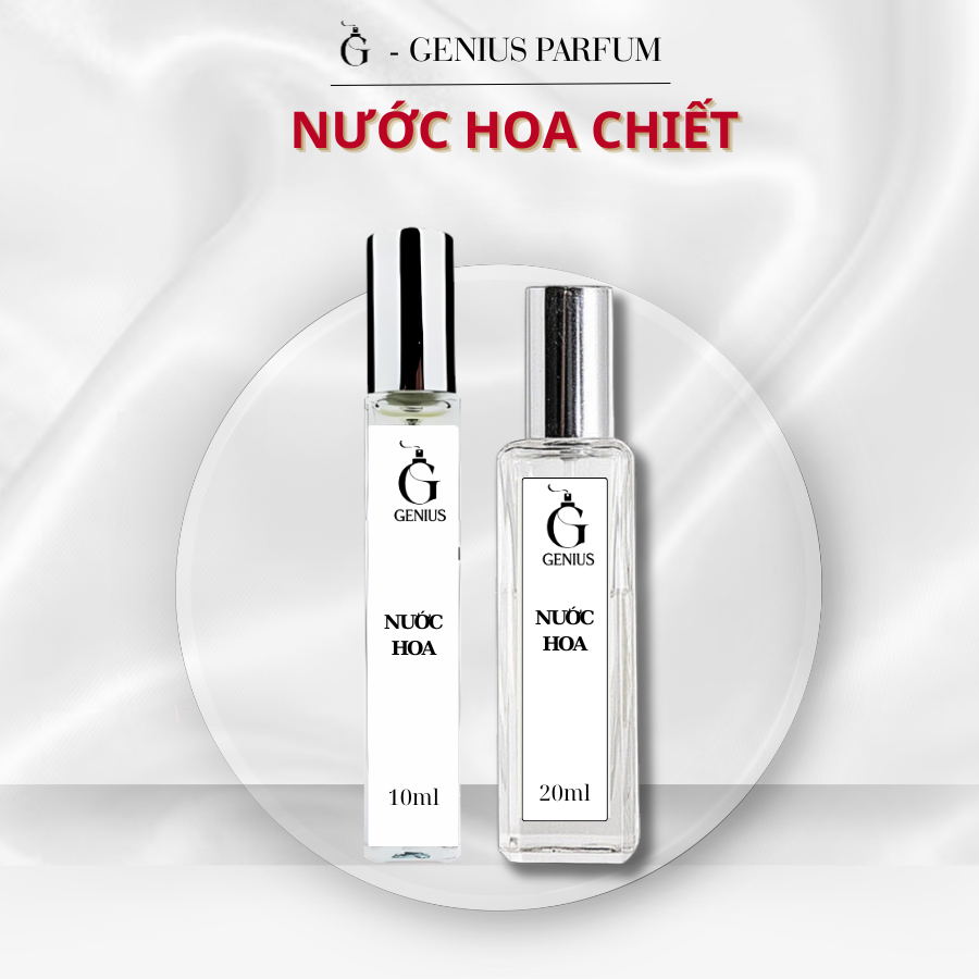 Nước Hoa Nam Nữ chai chiết 10ml 20ml 30ml Hương Thơm Trẻ Trung - Genius Perfume