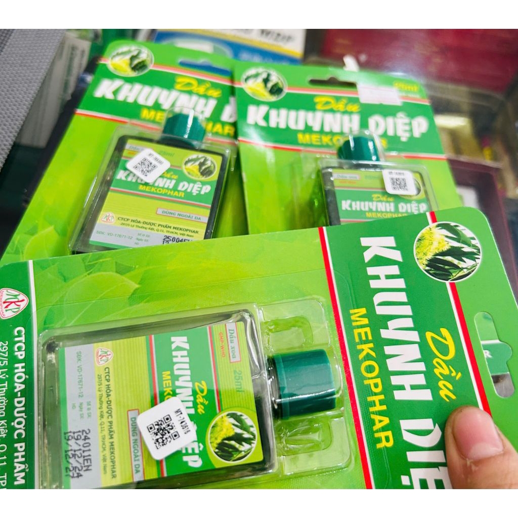 ✅[chính hãng]Dầu khuynh diệp Mekophar/OPC (chai 25ml)