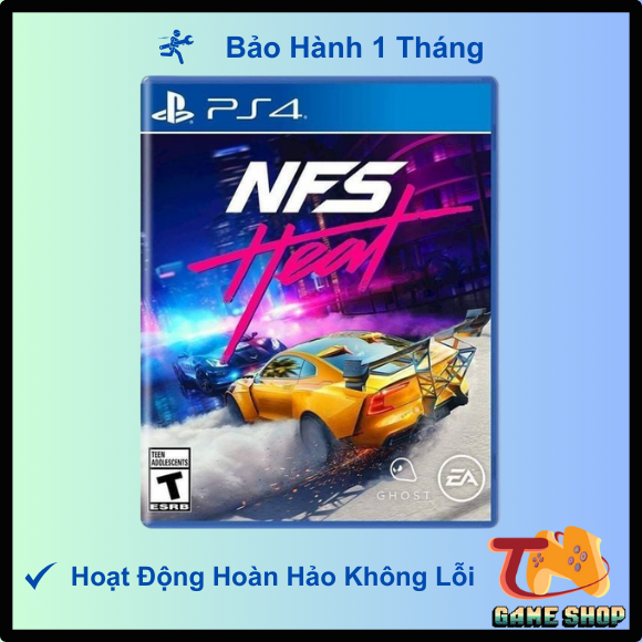 Đĩa Game Ps4: Need For Speed Heat