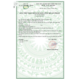 SIRO HO AN PHẾ NAM DƯỢC - 110ml