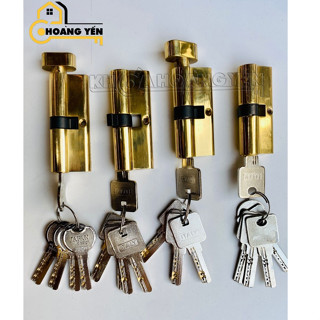 Lõi khoá cửa tay gạt thay thế 7/8/9/10cm Ruột khoá cửa thay thế 1 đầu chìa và 2 đầu chìa