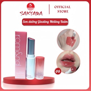Son Dưỡng Thuần Chay Romand Glasting Melting Balm 06 Kaya Fig Màu hồng đỏ đất