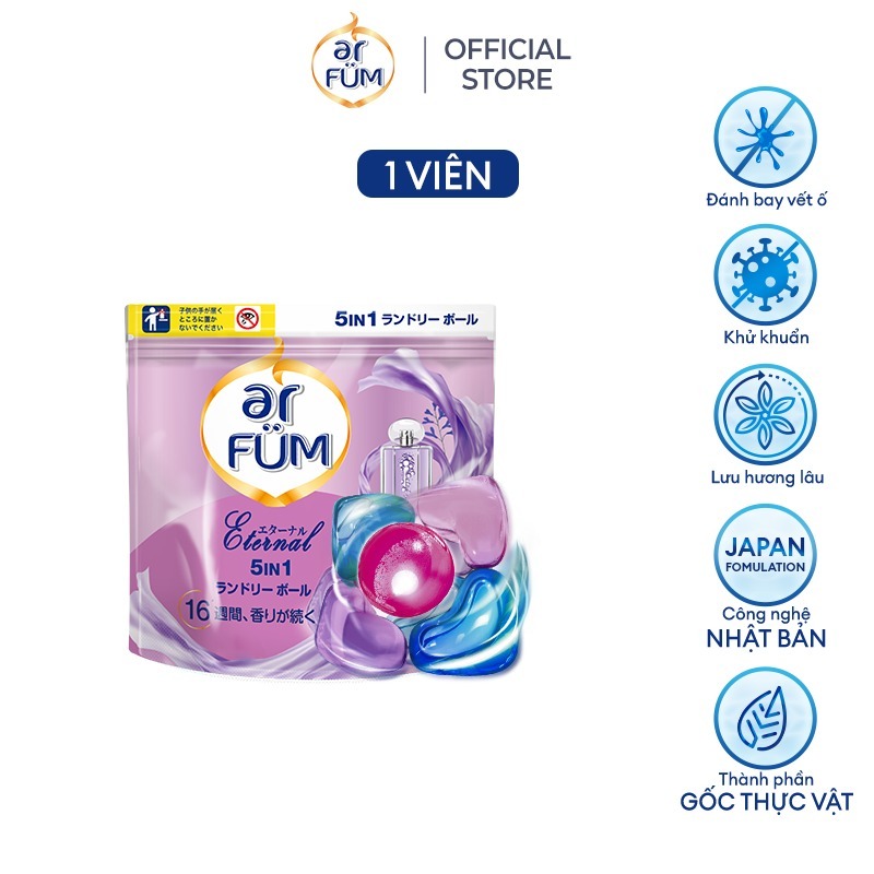 [GIFT] Viên Giặt Xả ArFum