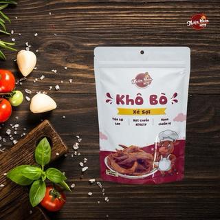 Khô Bò Xé Sợi Tẩm Vị Đậm Vị, Thơm Ngon, Cay Vừa [Khối Lượng Tịnh 200gr/Túi]