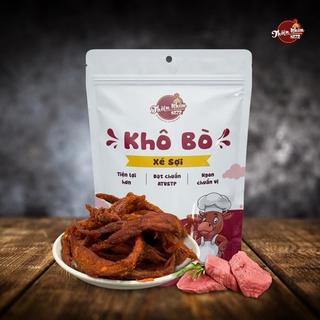 Khô Bò Xé Sợi Tẩm Vị Đậm Vị, Thơm Ngon, Cay Vừa [Khối Lượng Tịnh 200gr/Túi]