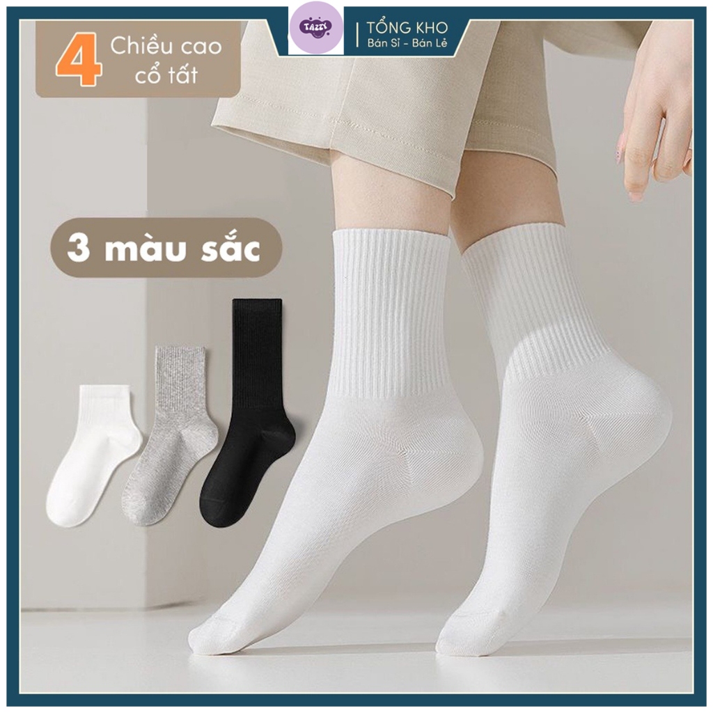 Tất vớ nam nữ phong cách Hàn Quốc , thoáng mát không hôi chân