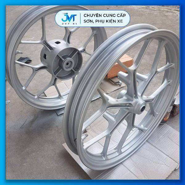 COMBO sơn Samurai Y3 bạc gồm 4 chai (Lót - Nền 124 - Màu Y3 - Phủ keo)