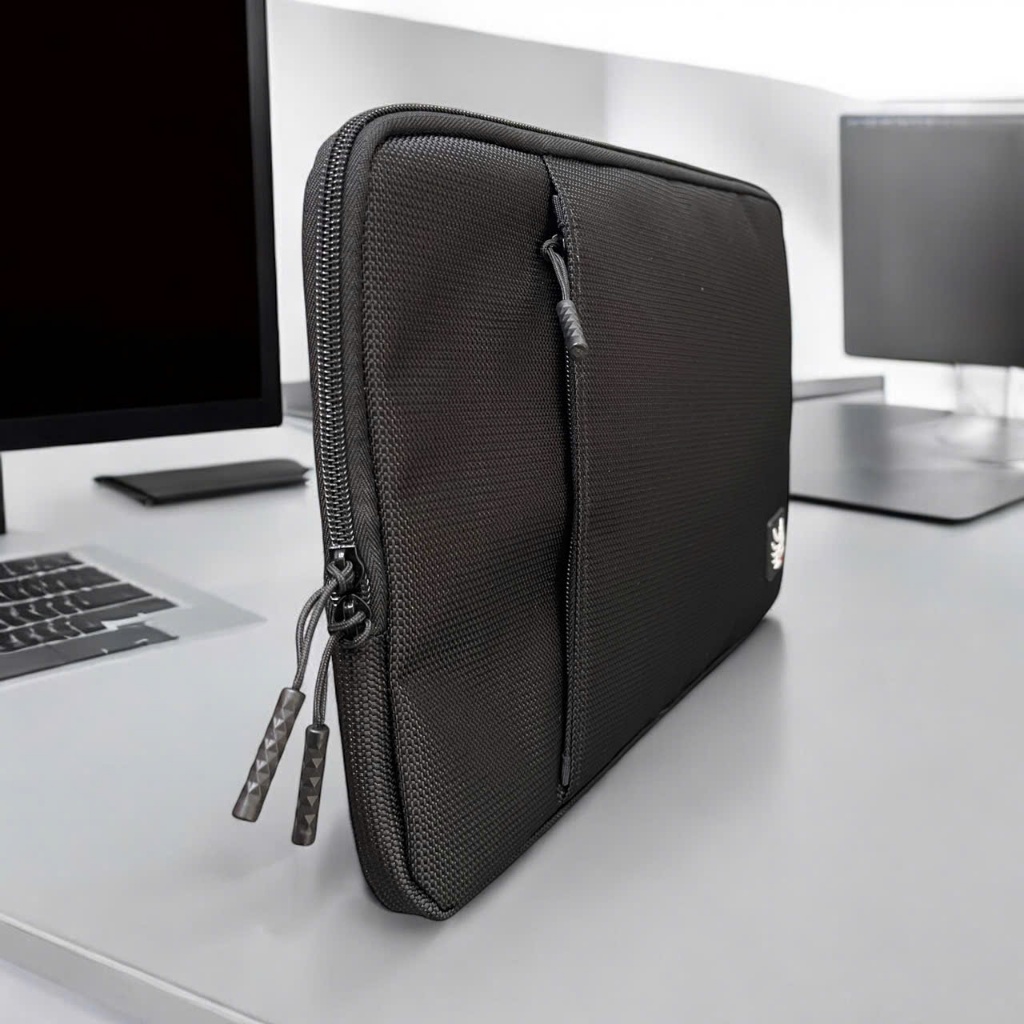 Túi Chống Sốc 2 Ngăn Laptop 13 inch 14 inch 15 inch 17inch, Chống Sốc 4 Gốc Cực Tốt, 2 Ngăn Tiện Lợi