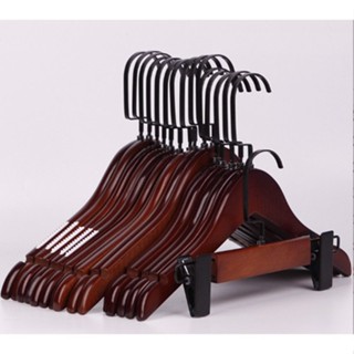 Móc Quần Áo Gỗ Nam Nữ Người Lớn, Móc Quần Áo Gỗ Màu Nâu