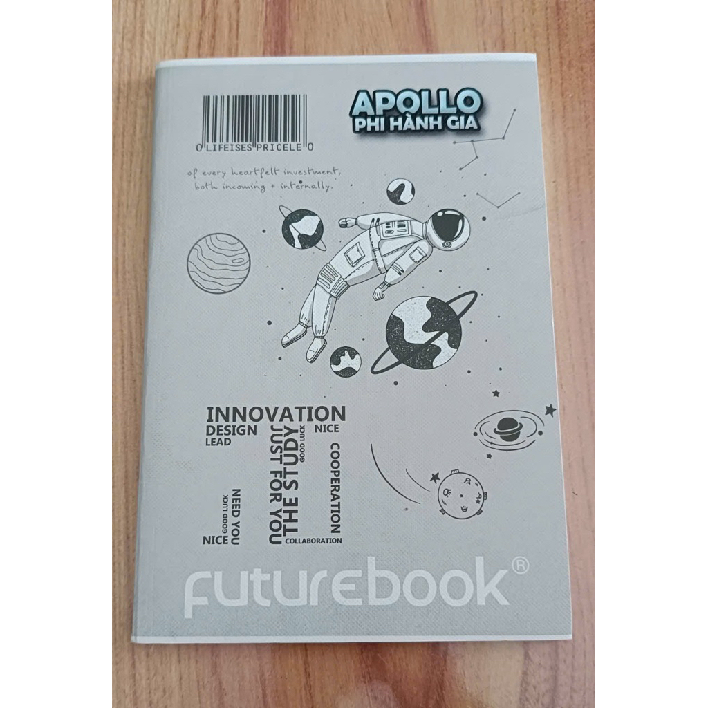 Vở sinh viên futurebook 200 trang 80 gsm ( ôly ngang, 5 quyển )