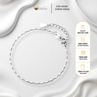 Lắc tay bạc S925 basic - Amooi Silver AT59