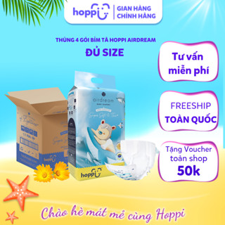 [Duy nhất trên live] Mua 3 bịch bỉm Hoppi AirDream bất kì tặng ngay 1 bịch cùng loại.