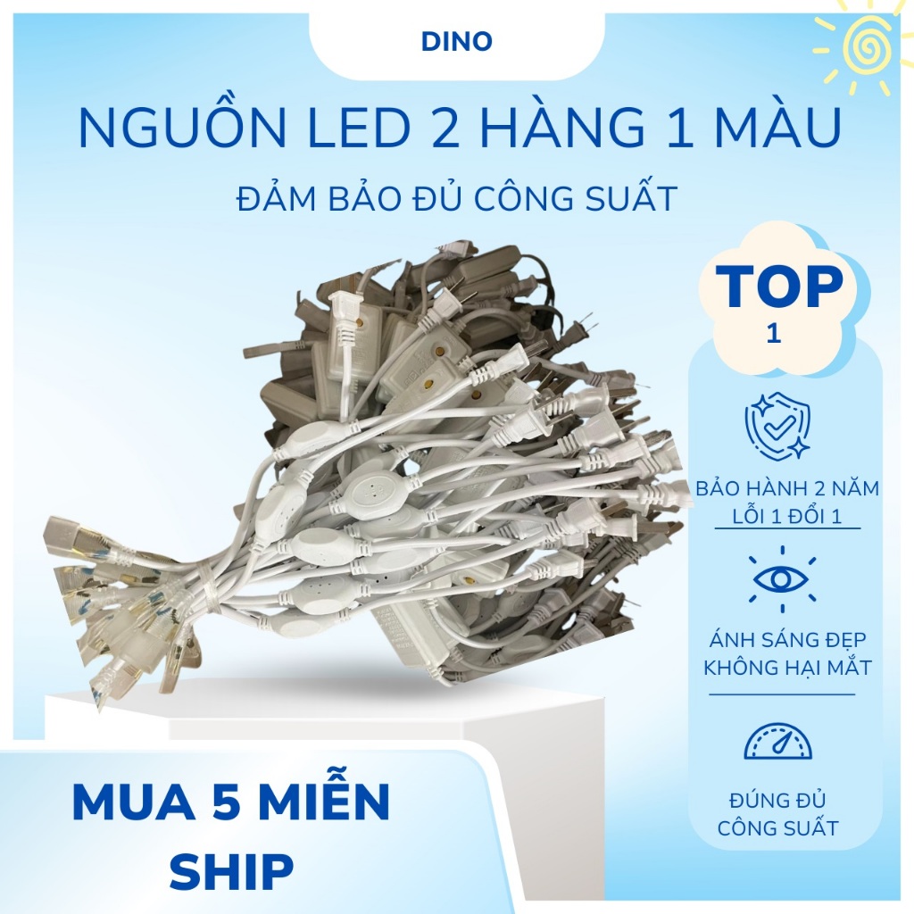 Nguồn dây Led COB 220V sử dụng cho Led COB 220V