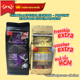 Cám No.1 special edition, protiny - Koi food super protect giúp tăng trọng tăng màu cho cá cảnh