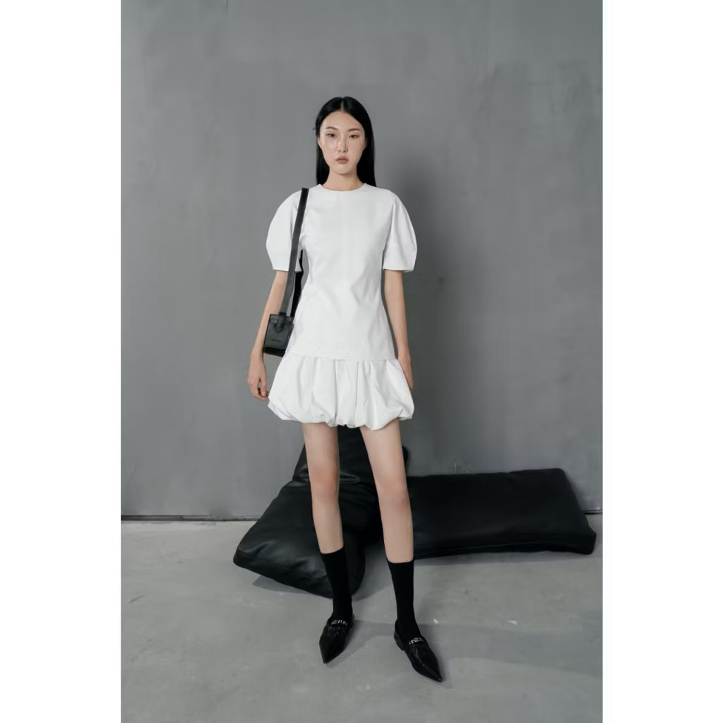 (Thanh Lý/ Pass) Set Onetone - Trắng - size L