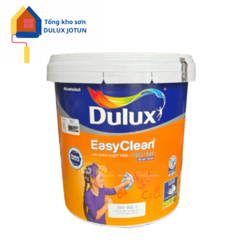 15L - 99AB Sơn Dulux Easyclean nội thất bề mặt Bóng, sơn Dulux lau chùi hiệu quả