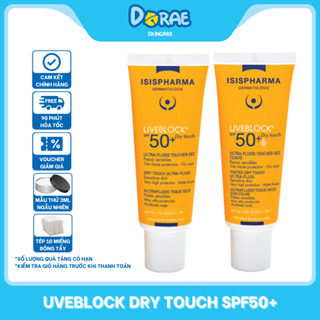 ISIS PHARMA l Kem chống nắng dành cho da nhờn Uveblock Dry Touch Spf50+