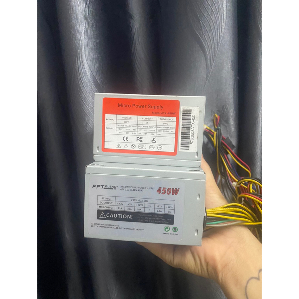 Nguồn PC mini 450W cst - nguồn zin chính hãng