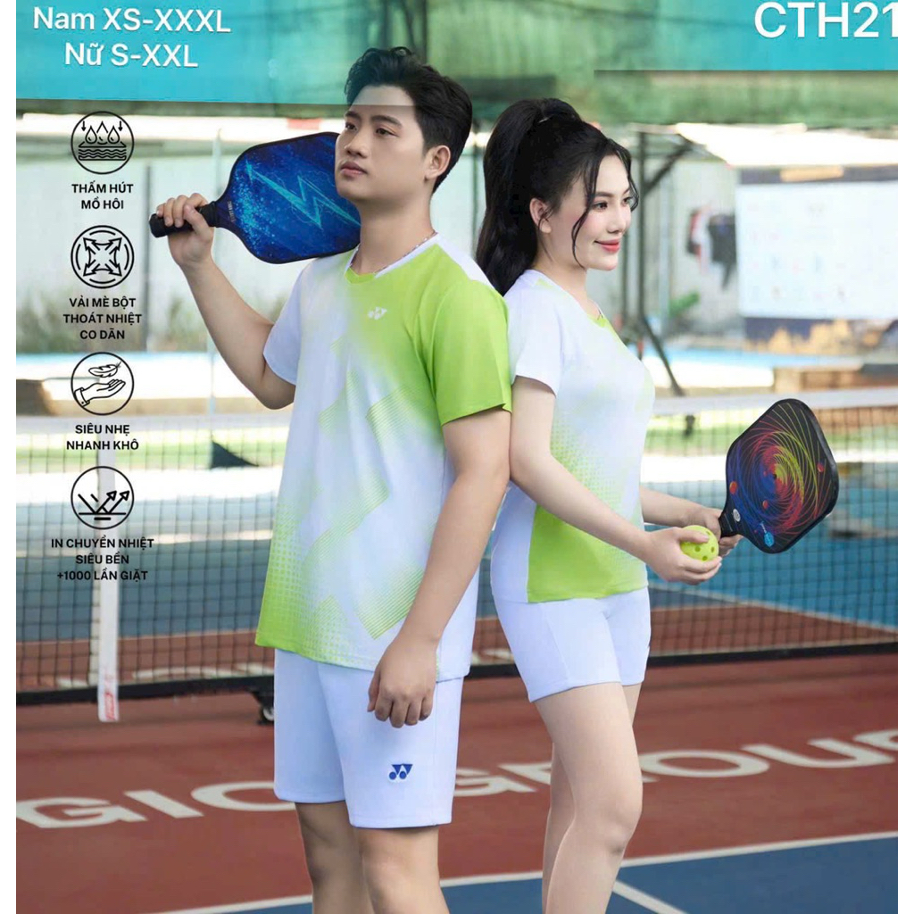 Áo Cầu Lông Nam Nữ Yonex - Mã CTH11