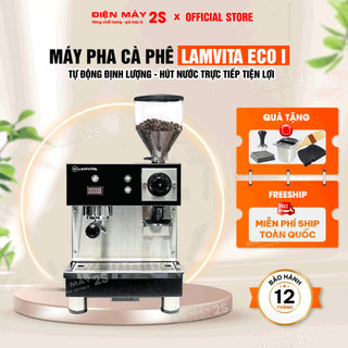   HCM-Hàng sẵn  Máy Pha Cà Phê Máy Pha Cà Phê Lamvita Eco I - Sử Dụng Kinh Doanh Công Suất 120-150 Ly - Giá Tốt 2025 