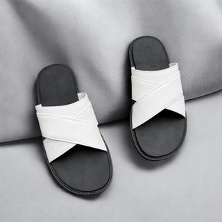 [full box]Dép quai chéo XT YOFEET kiểu dép lê , Sandal nam thời trang đi biển, đi học Mã: YO 07