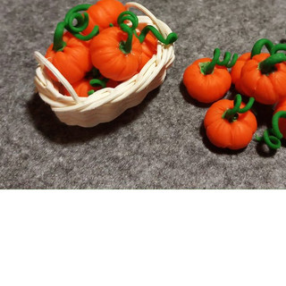 Minifood trang trí mô hình, nhà búp bế_Bí đỏ