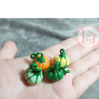 Minifood trang trí mô hình, nhà búp bế_Bí đỏ