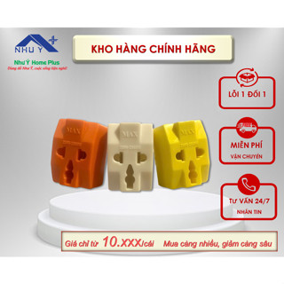   SỈ SIÊU RẺ  Đầu nối 1 ra 3 ổ chia điện đa năng 2500W ổ cắm du lịch Chính hãng Vinamax 
