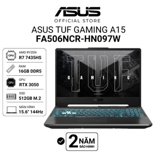 Laptop ASUS TUF Gaming A15 FA506NCR-HN097W Ryzen 7 7435HS | RTX 3050 | 15.6" 144Hz | 16 GB | 512GB