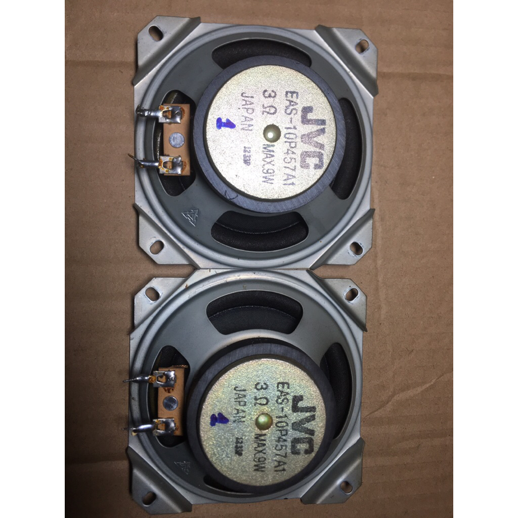 Cặp loa toàn giải radio casette cd (Victor )Jvc 10cm hàng japan còn đẹp và hát tốt