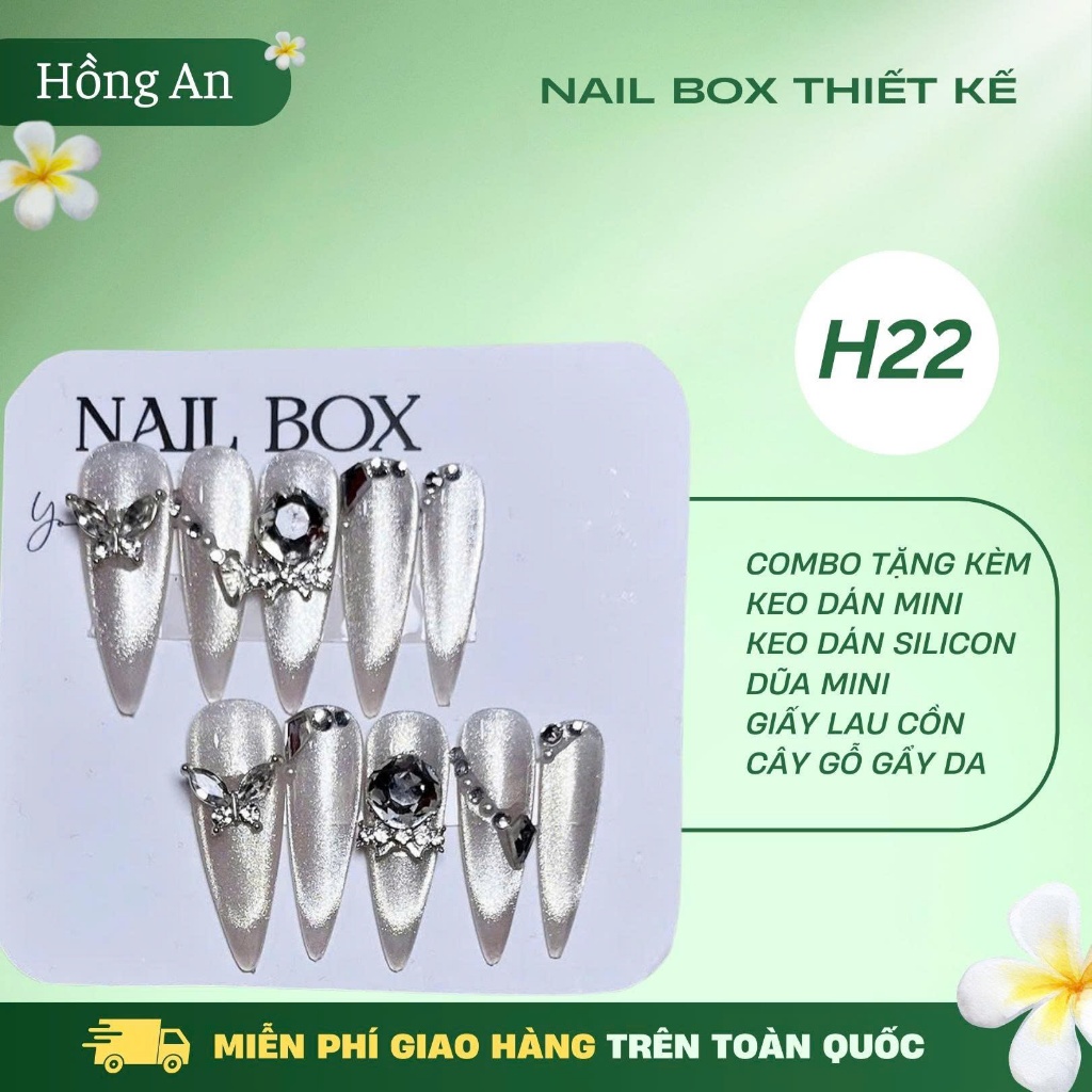 Nailbox ( H22) thiết kế đủ form.