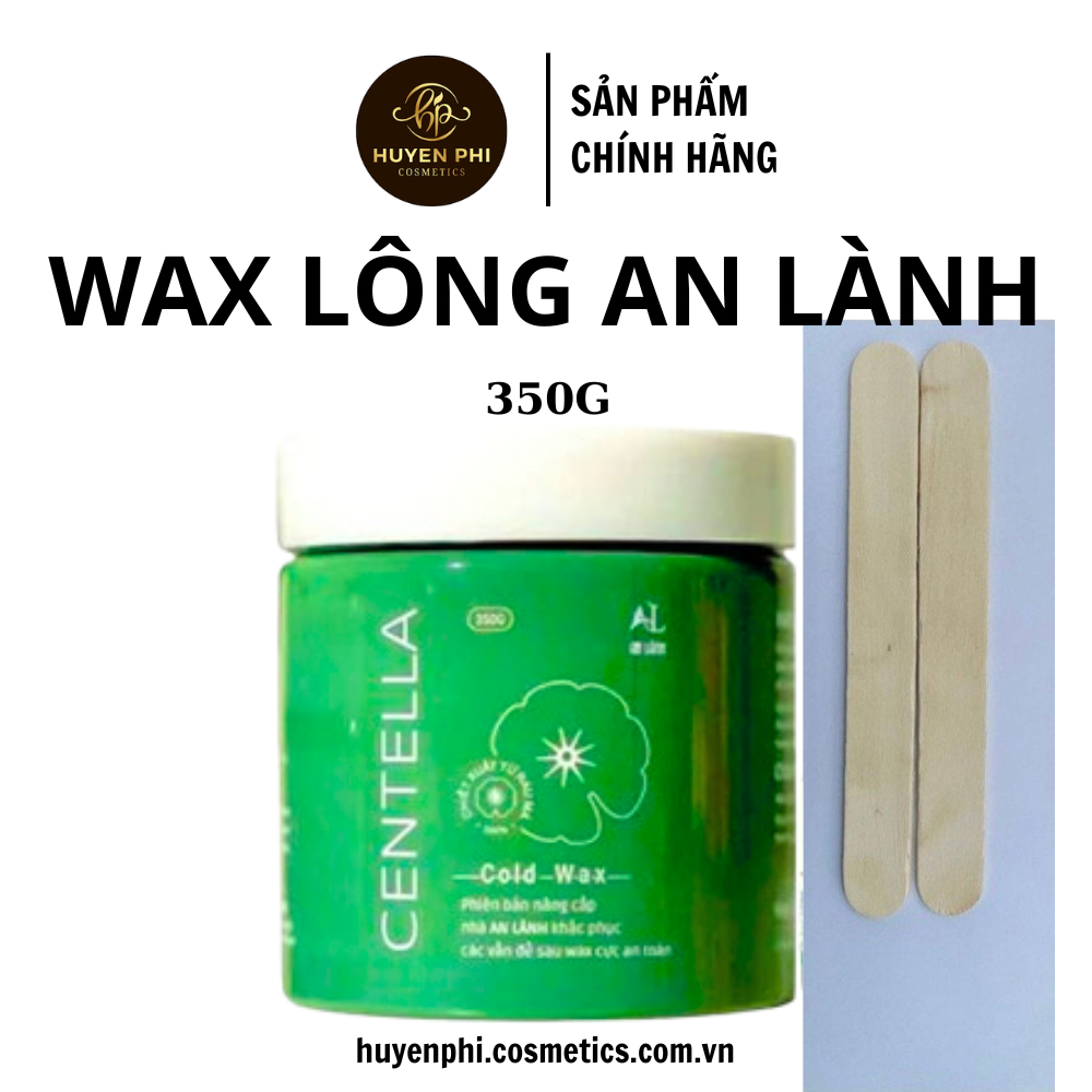 Wax lông an lành wax lông tay, chân, nách 100% thiên nhiên an toàn cho da 350g