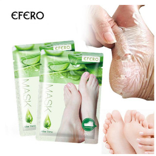 COMBO 10 Miếng Mặt Nạ Lột da chân EFERO Peel THAY Da Sinh Học Làm Trắng Mịn và Đều Màu Da