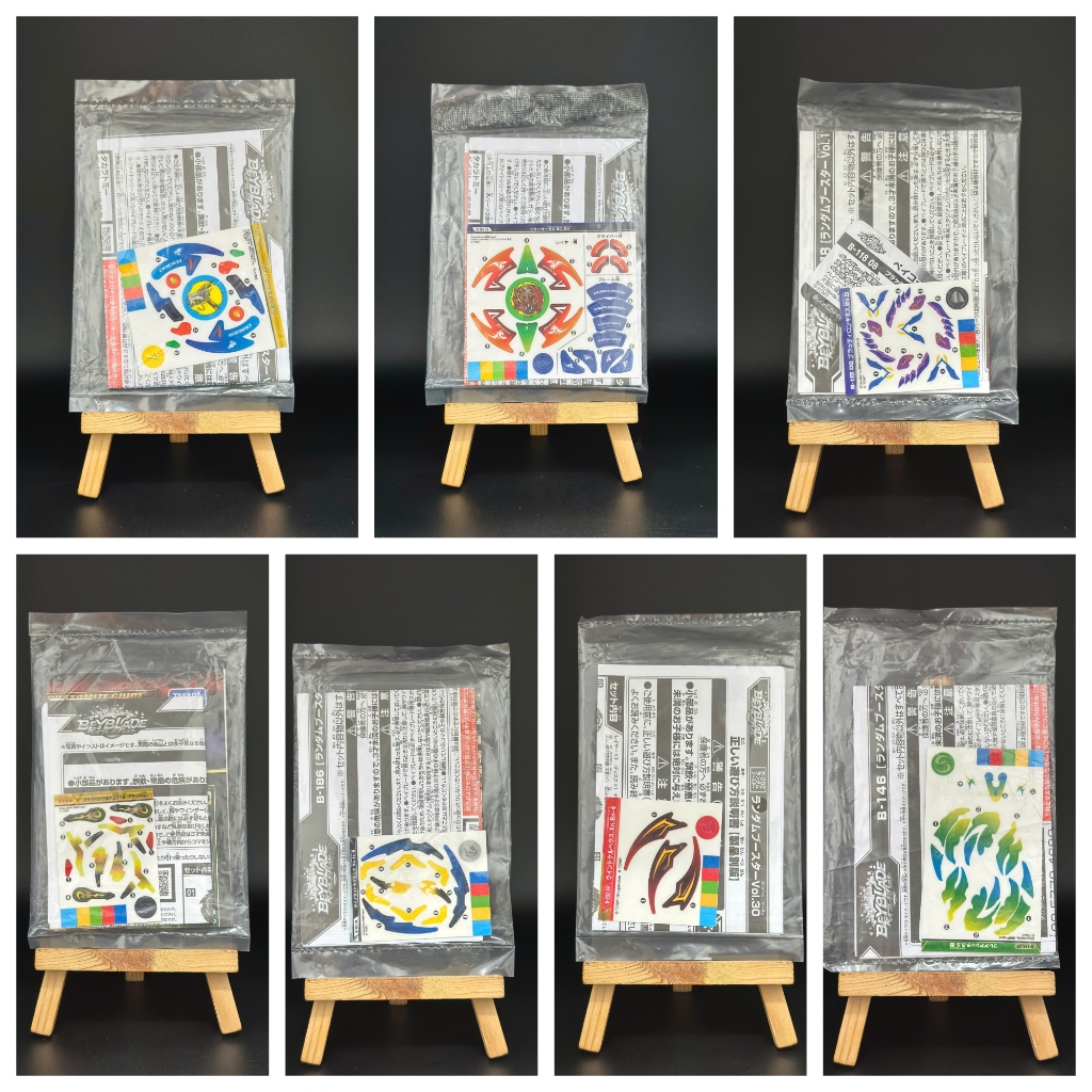 Sticker con quay Beyblade Burst Takara Tomy chính hãng