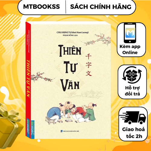 Sách - Thiên Tự Văn (bìa mềm)