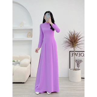 Áo dài trơn lụa mỹ đủ màu đủ size