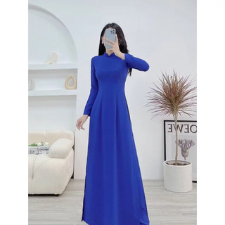 Áo dài trơn lụa mỹ đủ màu đủ size