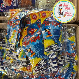 Bịch 30 gói snack vòi rồng ba anh em siêu dài siêu cuốn, snack ăn vặt vòi rồng cổng trường
